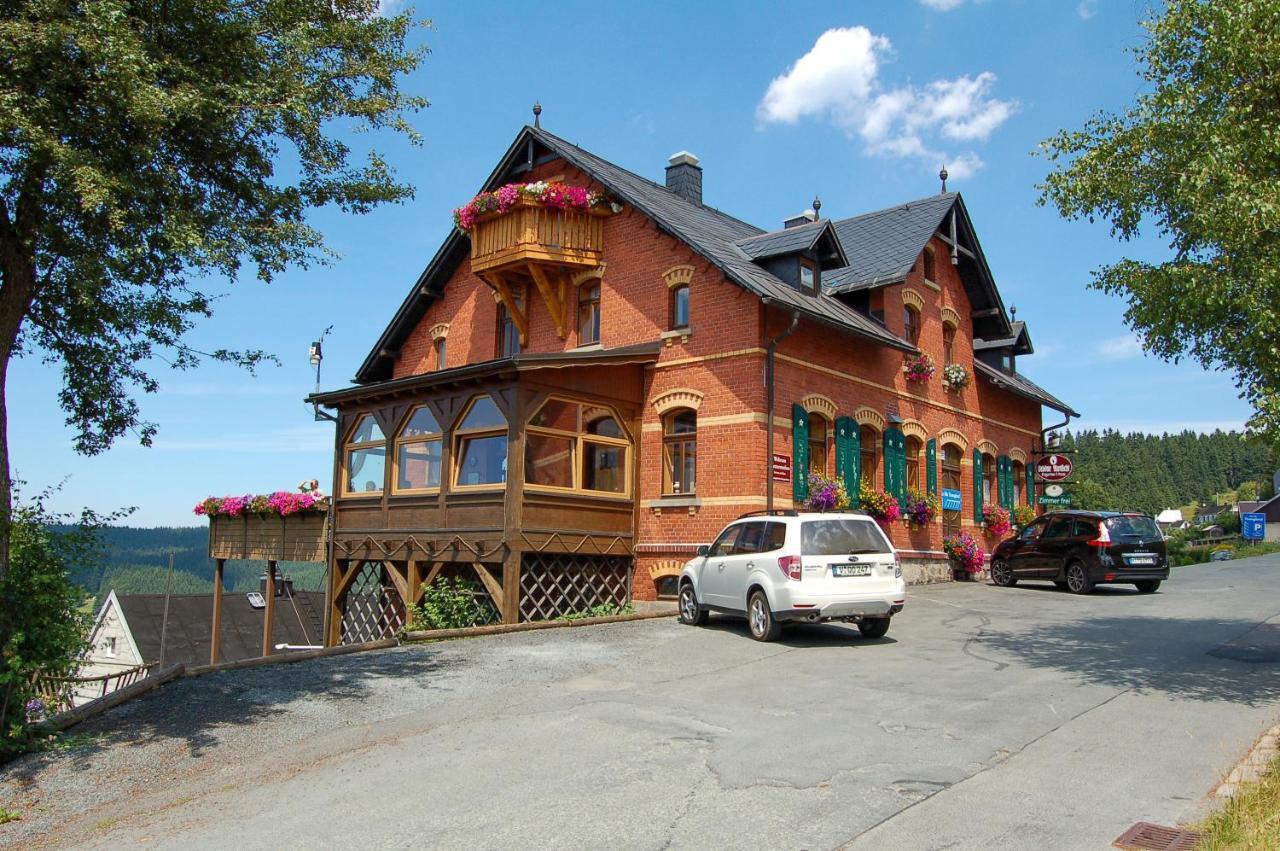Berggasthaus & Pension Schoene Aussicht Klingenthal Zewnętrze zdjęcie