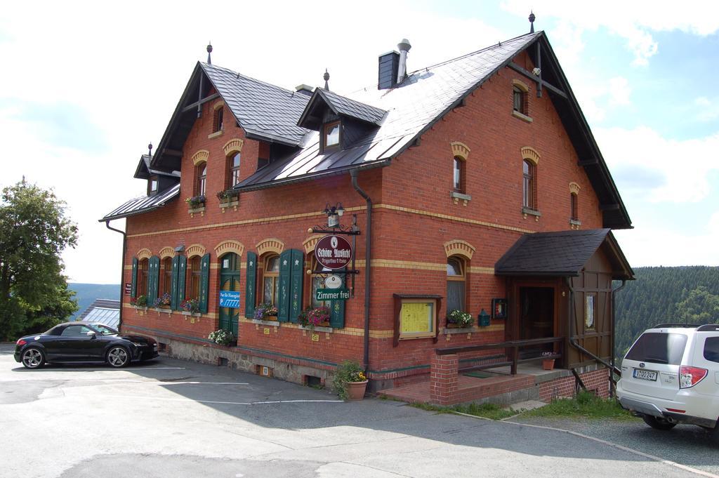 Berggasthaus & Pension Schoene Aussicht Klingenthal Zewnętrze zdjęcie